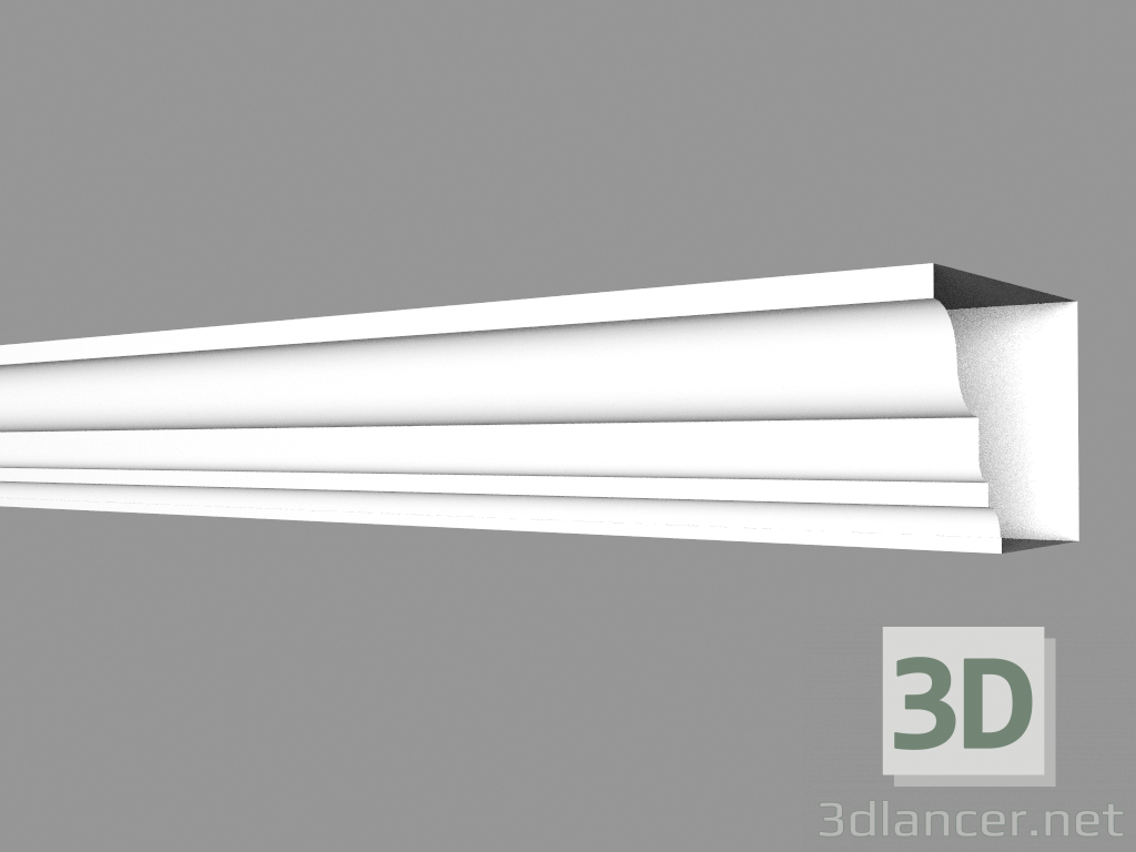 3D Modell Traufe vorne (FA46AD-1) - Vorschau