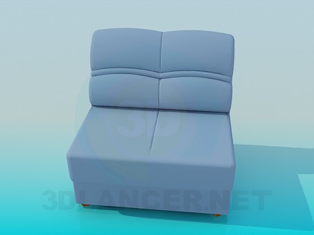3 डी मॉडल कुर्सी - पूर्वावलोकन