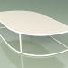3d model Coffee table 002 (Gres Ivory, Metal Milk) - preview