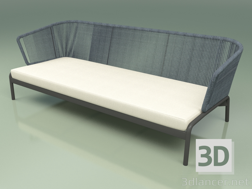 3d model Sofa 003 (Cord 7mm Teal) - preview