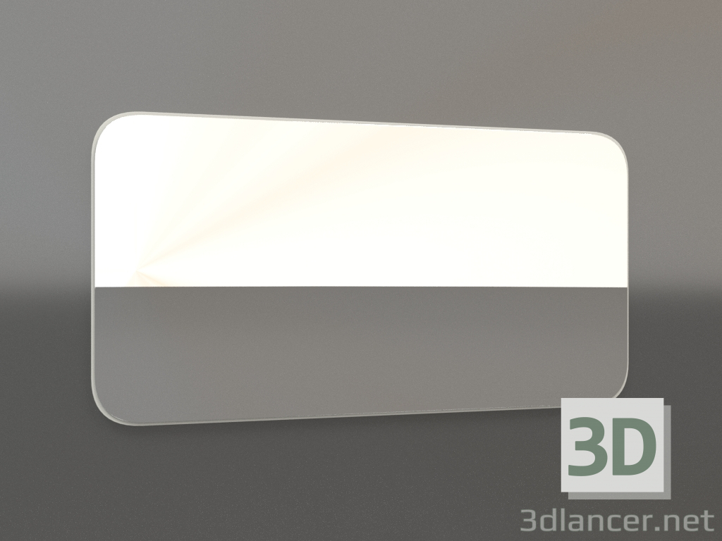 3d model Mirror ZL 27 (850x450, light grey) - preview