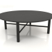 3d model Coffee table JT 061 (option 2) (D=1200x400, wood black) - preview