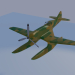 modello 3D aereo idrovolante - anteprima