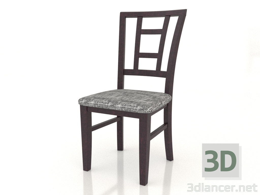 3d model Milton Chair (Rosewood) - preview