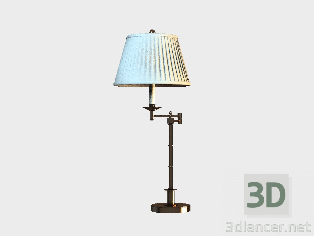 modello 3D Lampada da tavolo lampada da tavolo AIVINDA (TL054-1-BRS) - anteprima