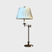 modello 3D Lampada da tavolo lampada da tavolo AIVINDA (TL054-1-BRS) - anteprima