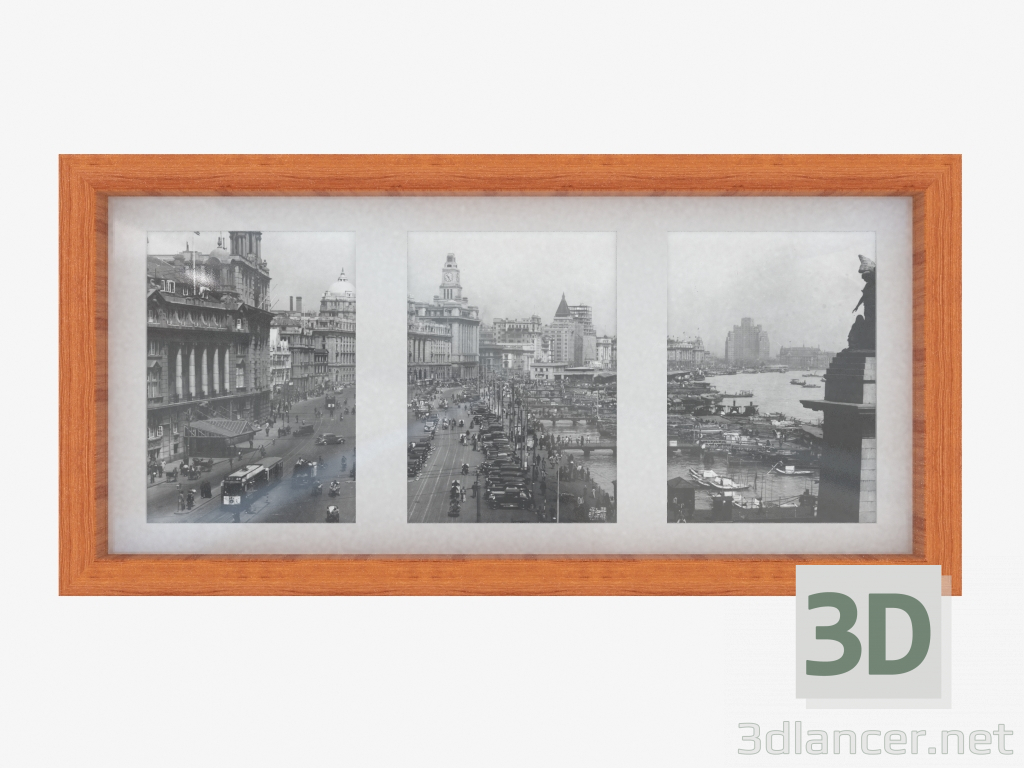 3d model The wall frame Ribba 25.7x52.8 (70243566) - preview