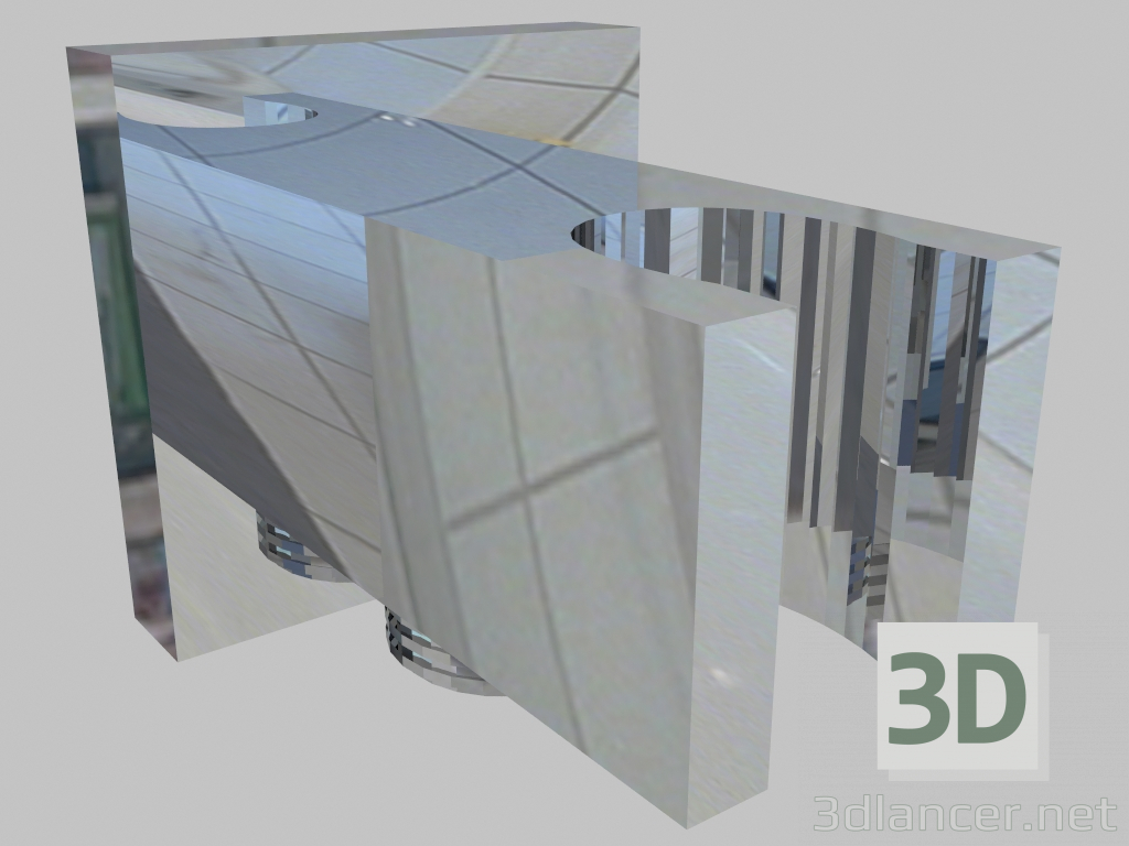 modèle 3D Connecteur d'angle Cascada (NAC 052K) - preview