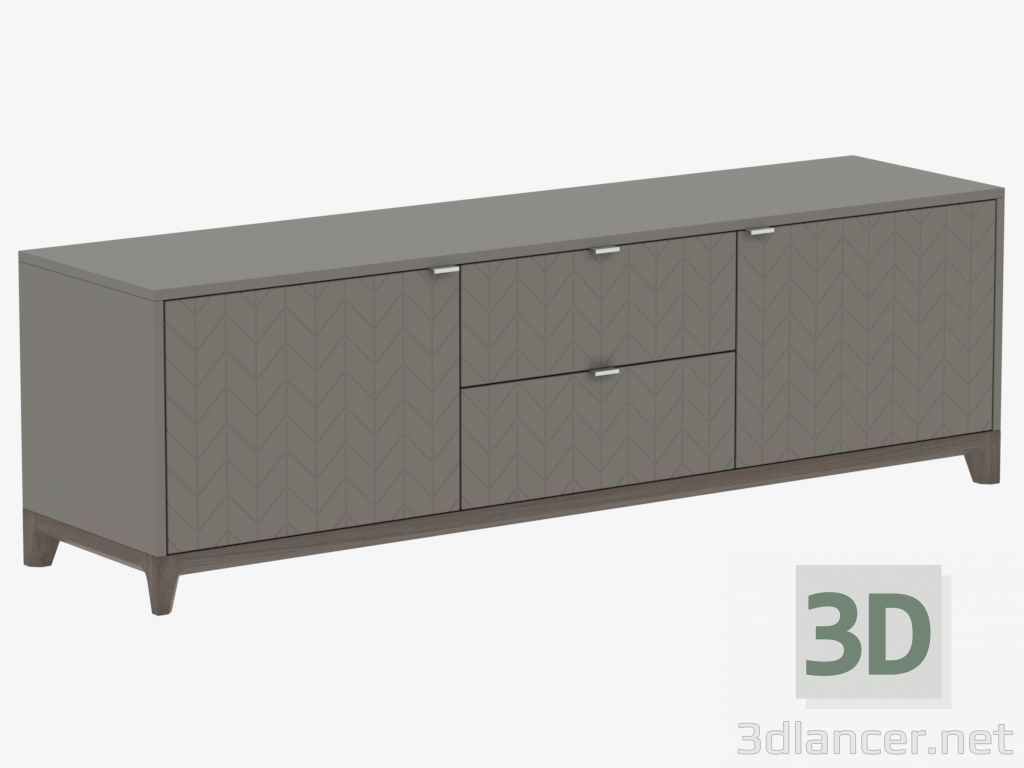 modèle 3D Curbstone sous TV No. 2 CASE (IDC015007127) - preview