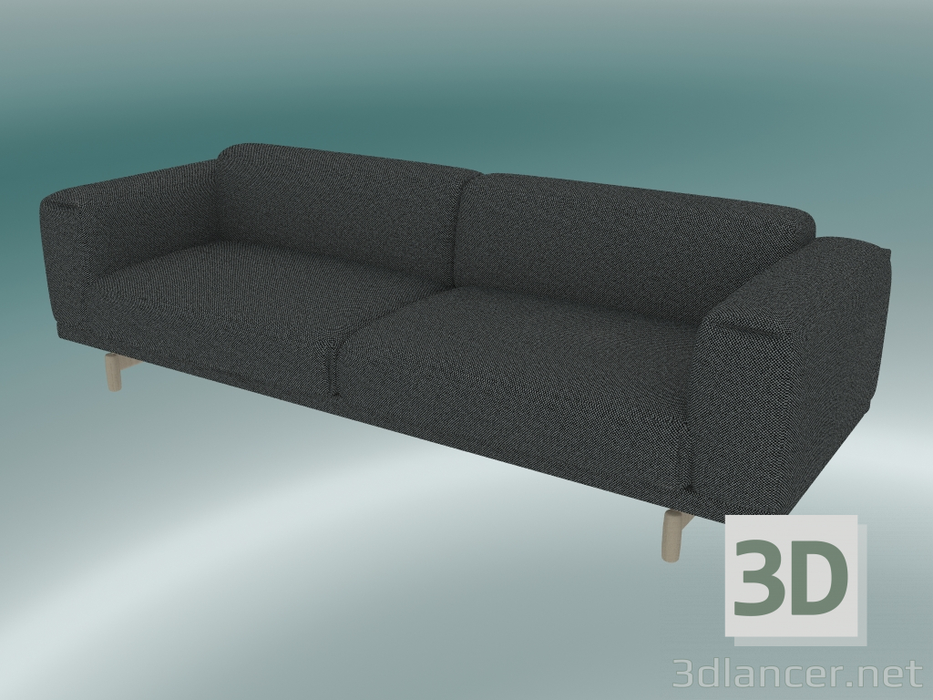 3d model Sofa Triple Rest (Hallingdal 166) - preview