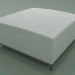 modello 3D Ottoman Modular InOut (808, Alluminio laccato grigio) - anteprima