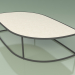 3d model Coffee table 002 (Gres Ivory, Metal Smoke) - preview