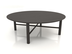 कॉफी टेबल जेटी 061 (विकल्प 2) (डी = 1200x400, लकड़ी भूरा अंधेरा)