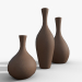 3d Vases asset Clay model buy - render