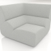 3d model Módulo de sofá (esquina interior, 3 cm) - vista previa