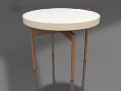 Tavolino rotondo Ø60 (Sabbia, DEKTON Zenith)