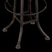 3d Стул для барной стойки из железа с деревяним сидением модель купить - ракурс