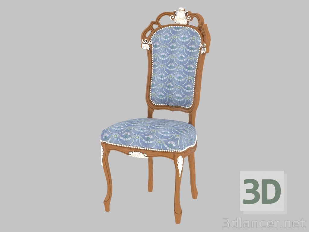 3d model Dining chair Bella Vita (13506) - preview