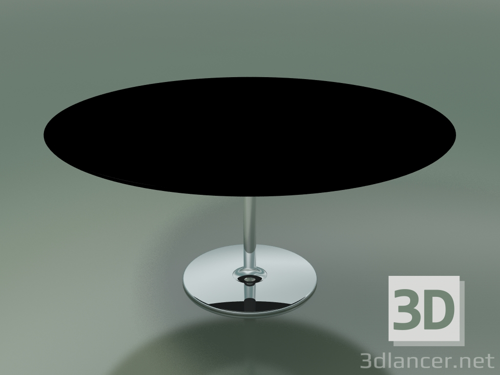 modello 3D Tavolo rotondo 0634 (H 74 - P 158 cm, F02, CRO) - anteprima