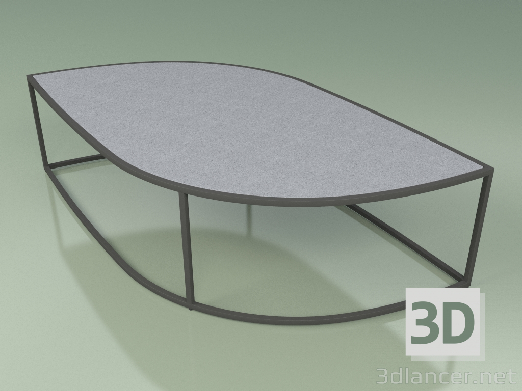modèle 3D Table basse 002 (Gres Fog, Metal Smoke) - preview
