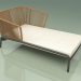 3d model Chaise lounge 004 (Cord 7mm Tobacco) - preview