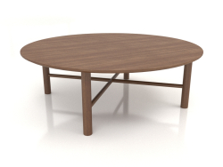 Table basse JT 061 (option 2) (D=1200x400, bois brun clair)