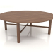 3 डी मॉडल कॉफी टेबल जेटी 061 (विकल्प 2) (डी = 1200x400, लकड़ी की भूरी रोशनी) - पूर्वावलोकन
