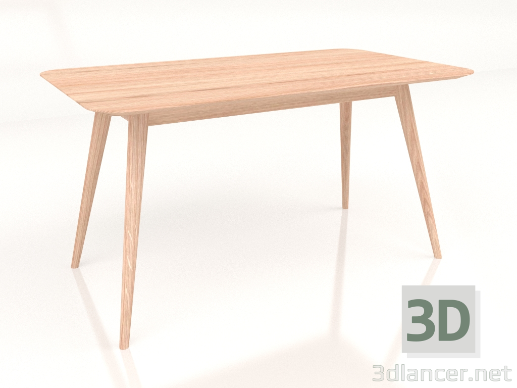 modèle 3D Table de travail Stafa 140 - preview