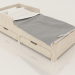 3d model Bed MODE CL (BNDCL1) - preview