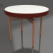 modèle 3D Table basse ronde Ø60 (Rouge vin, DEKTON Zenith) - preview