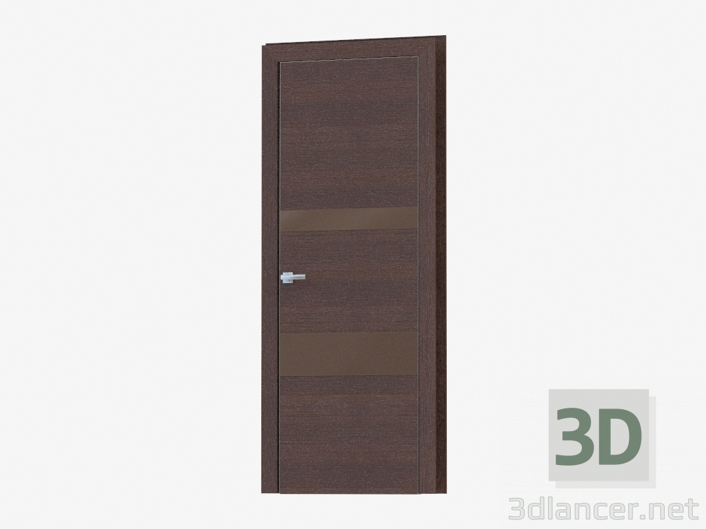 3d model Puerta de interroom (45.31 bronza) - vista previa