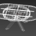 Mesa plegable redonda de roble macizo (mesa plegable redonda de roble macizo) 3D modelo Compro - render