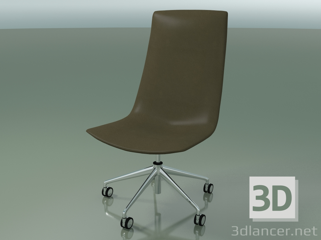 3d model Office chair 2112 (5 castors, without armrests) - preview