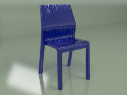 Cadeira cintilante (azul)