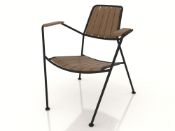 Chair with armrests