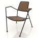 3d model Chair with armrests - preview