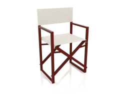 Folding chair (Wine red)