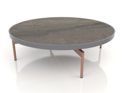 Round coffee table Ø120 (Anthracite, DEKTON Radium)