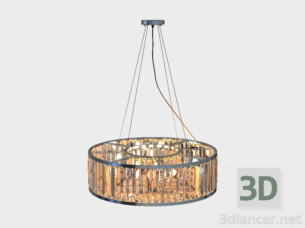 modèle 3D Plafond de AMELIE lustre (CH080-8) - preview