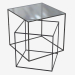 3d model Coffee table Thin Black Table - preview
