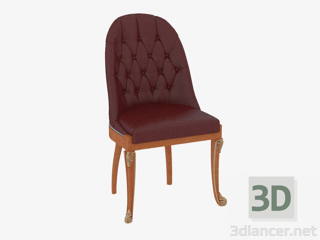 3d model Upholstered chair (13520) - preview