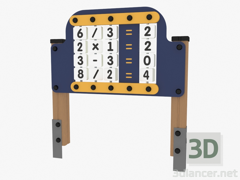 modèle 3D Calculateur de jeux (4024) - preview