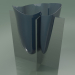 modello 3D Vaso Bouble H 35cm (Acquamarina) - anteprima