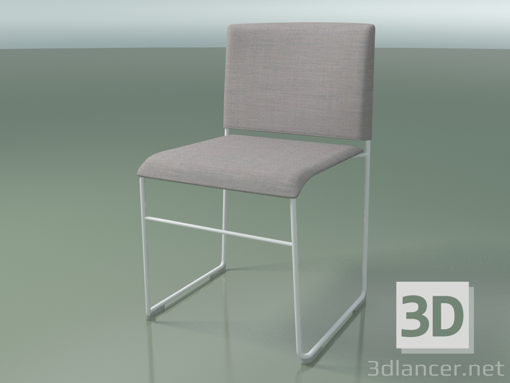 modèle 3D Chaise empilable 6602 (rembourrage amovible, V12) - preview