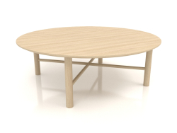 Coffee table JT 061 (option 2) (D=1200x400, wood white)