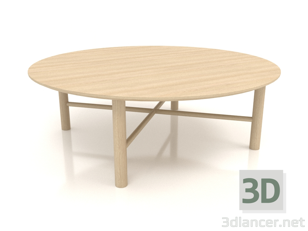 3d model Coffee table JT 061 (option 2) (D=1200x400, wood white) - preview