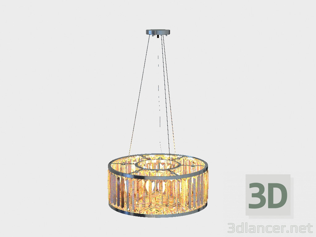 3d model Araña de AMELIE lámpara (CH080M-6) - vista previa