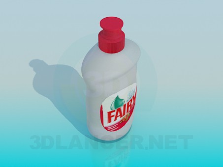 3d model bottle Fairy - preview 3d model bottle Fairy - preview