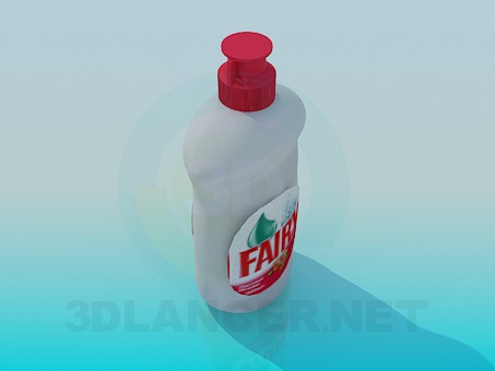 3d model bottle Fairy - preview 3d model bottle Fairy - preview