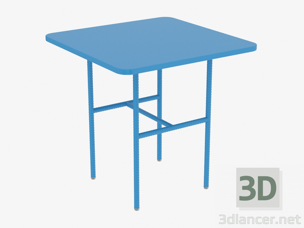 3 डी मॉडल कॉफी टेबल कैंडी तालिका (वर्ग) - पूर्वावलोकन